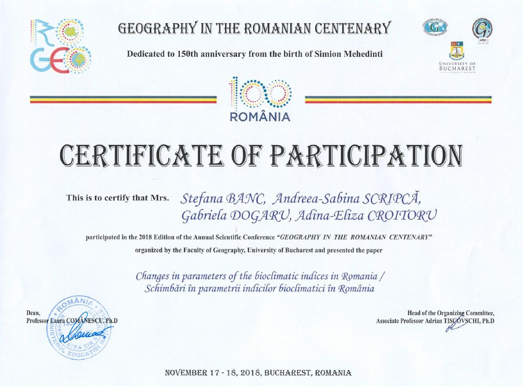 2018 12 05 certificat geography in romania