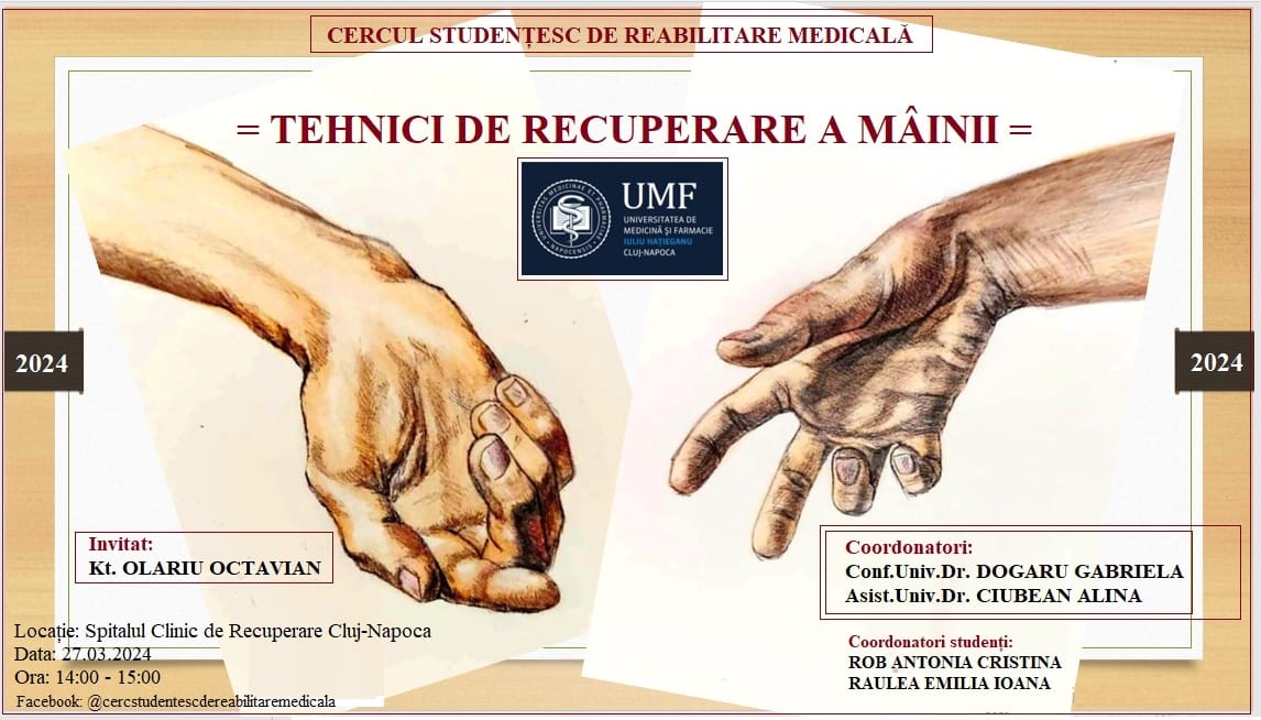 tehnici recuperare mainii